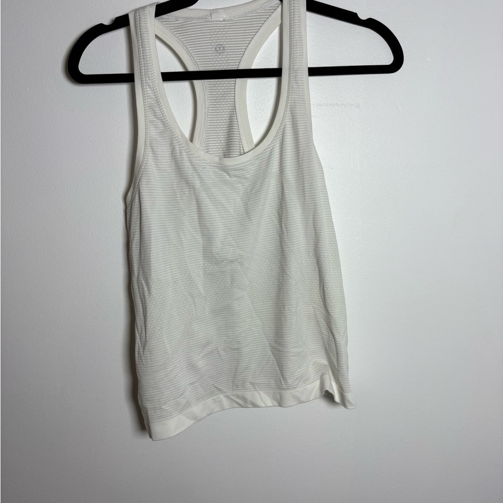 lululemon athletica White Racerback Tank